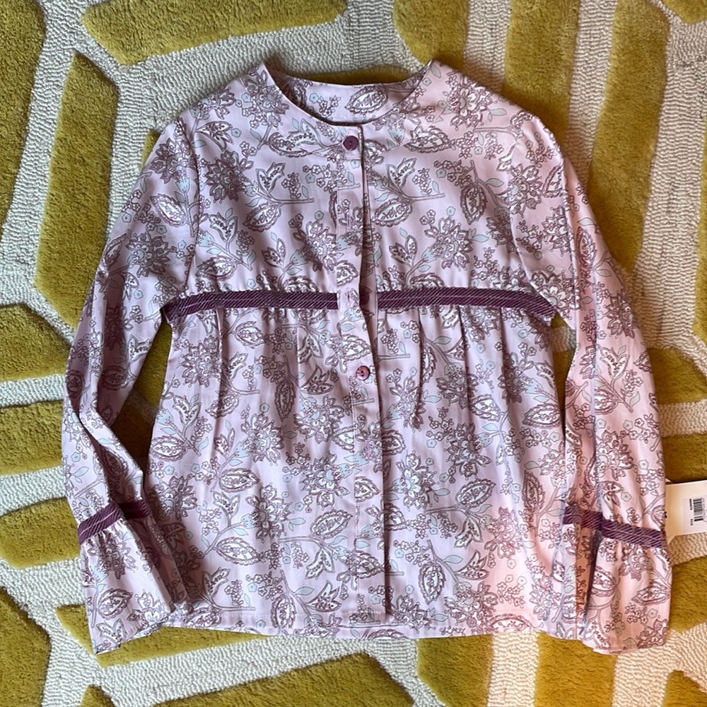 Naco Kids Empire Waist Blouse Size 10